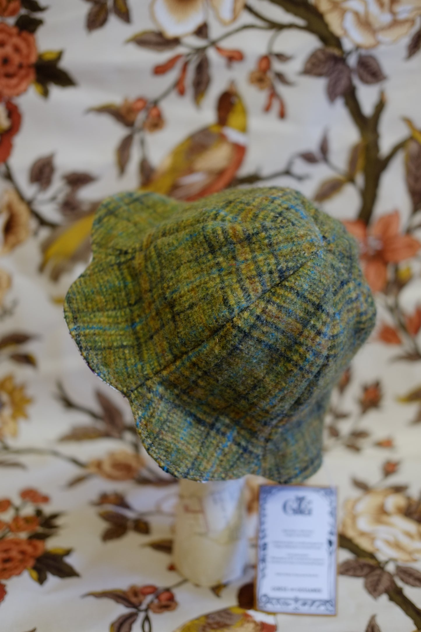 Moss and Heather Wool Hat