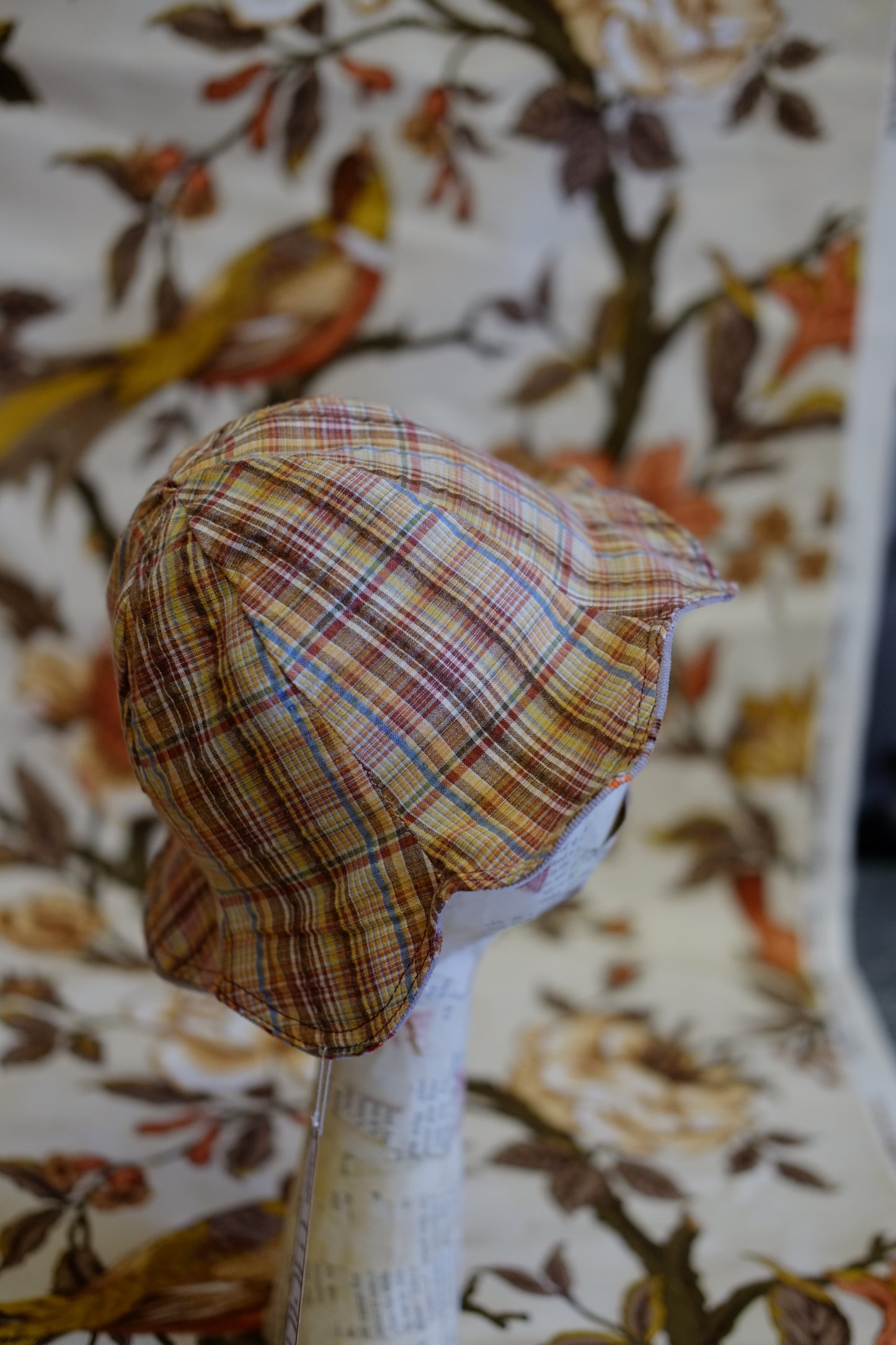 Autumn Bloom Corduroy Hat