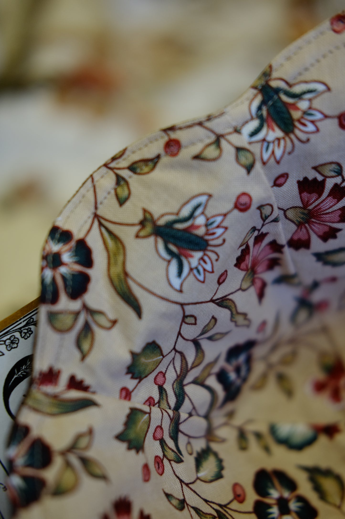 Woodland Bloom Linen Hat